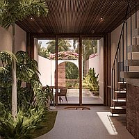A Choice of Two Brand New Two-Bedroom Villas with Unique Aesthetics in Tabanan. Villas in Bali for Sale: Вилла в Табанан, Бали за 225 тыс. USD. Leasehold. Предварительный просмотр фото #2