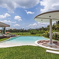 Modern elegance with stunning rice field views in Ubud. Villas in Bali for Sale: Вилла в Убуд, Бали за 337 тыс. USD. Leasehold. Предварительный просмотр фото #1