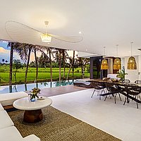 Spectacular rice field view villa in Sayan, Ubud. Villas in Bali for Sale: Вилла в Убуд, Бали за 322 тыс. USD. Leasehold. Предварительный просмотр фото #12