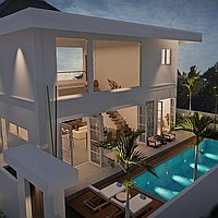 Newly built modern leasehold villa in Singakerta, Ubud. Villas in Bali for Sale: Villa in Ubud, Bali for 295 Thousands USD. Leasehold. Preview of photo #1