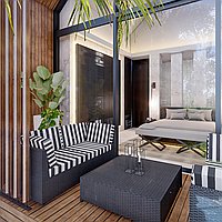 Limited Two-Bedroom Luxury Villa in Tropical Ubud. Villas in Bali for Sale: Вилла в Убуд, Бали за 209 тыс. USD. Leasehold. Предварительный просмотр фото #7