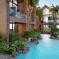 Limited Two-Bedroom Luxury Villa in Tropical Ubud. Villas in Bali for Sale: Вилла в Убуд, Бали за 209 тыс. USD. Leasehold. Предварительный просмотр фото #1