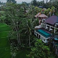 Riverfront estate with breathtaking rice field view in Central Ubud. Villas in Bali for Sale: Villa in Ubud, Bali for 767 Thousands USD. Freehold. Preview photo #1