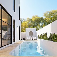 Three-Bedroom Mediterranean-Style Freehold Villa Near Uluwatu. Villas in Bali for Sale: Вилла в Улувату, Бали за 276 тыс. USD. Freehold. Предварительный просмотр фото #11