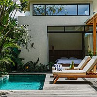 Charming One-Bedroom Villa with a Modern Rustic Theme, Prime Uluwatu Locale. Villas in Bali for Sale: Villa in Uluwatu, Bali for 195 Thousands USD. Leasehold. Preview photo #8