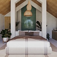 Brand New 1-Bedroom Villas in Uluwatu, Double-Storey, Close to the  Beach. Villas in Bali for Sale: Вилла в Улувату, Бали за 185 тыс. USD. Leasehold. Предварительный просмотр фото #3
