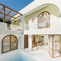 Luxurious Mediterranean Living In Bumbak. Villas in Bali for Sale: Vila di Umalas, Bali untuk 257 Ribuan USD. Leasehold. Pratinjau foto #8