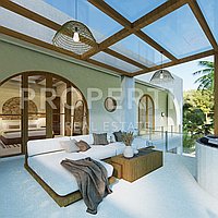Luxurious Mediterranean Living In Bumbak. Villas in Bali for Sale: Vila di Umalas, Bali untuk 257 Ribuan USD. Leasehold. Pratinjau foto #9