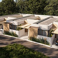 Off-Plan Two-Bedroom Villa with Long Lease, Close to Melasti Beach. Villas in Bali for Sale: Вилла в Унгасан, Бали за 270 тыс. USD. Leasehold. Предварительный просмотр фото #1