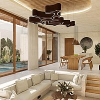Off-Plan Two-Bedroom Villa with Long Lease, Close to Melasti Beach. Villas in Bali for Sale: Вилла в Унгасан, Бали за 270 тыс. USD. Leasehold. Предварительный просмотр фото #6