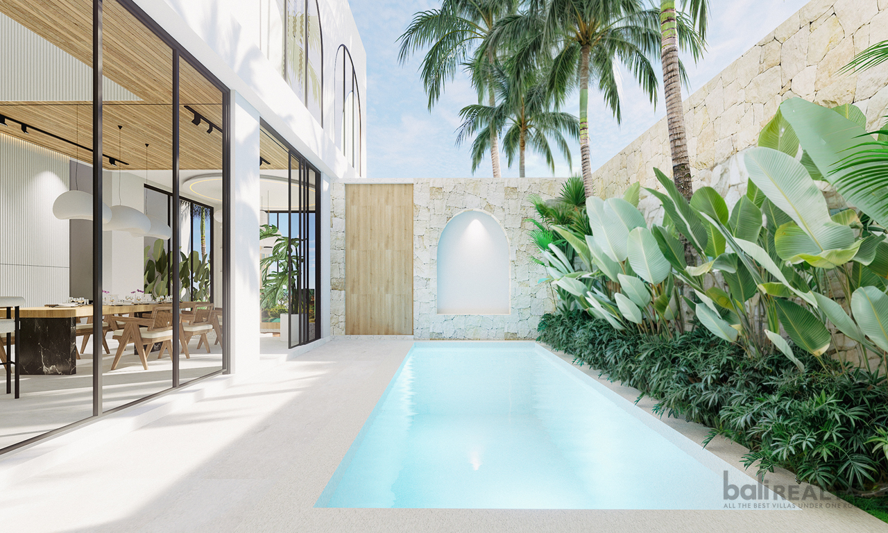 Freehold, Elegant Design Three-Bedroom Villa with Rooftop Lounge Near Balangan Beach. Villas in Bali for Sale: Villa in Balangan, Bali for 1,4 Million MYR. Freehold. Main Photo