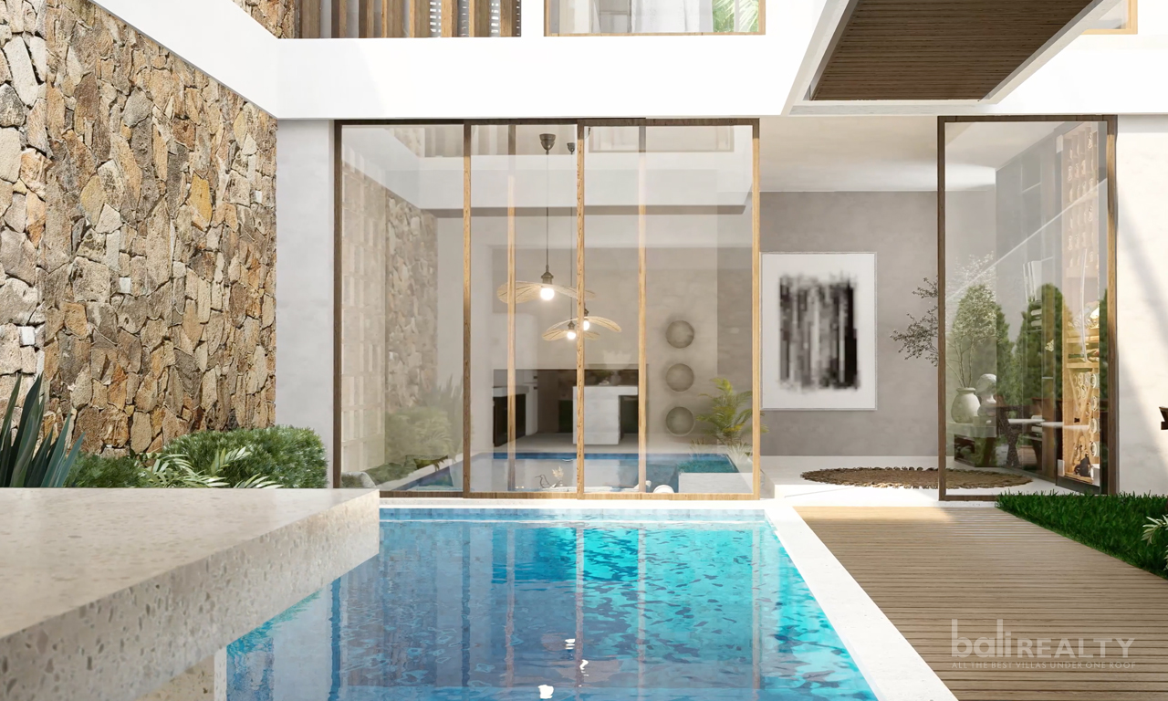 Elegant Long-Lease Two-Bedroom Villa with Rooftop Lounge, Minutes from Bingin Beach. Villas in Bali for Sale: Villa in Bingin, Bali for 389 Thousands USD. Leasehold. Main Photo