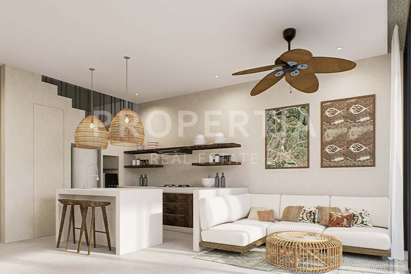 Stunning Modern Tropical Villa Perfect For Investment In Bingin. Villas in Bali for Sale: Villa in Bingin, Bali for 1,6 Million CNY. Leasehold. Main Photo