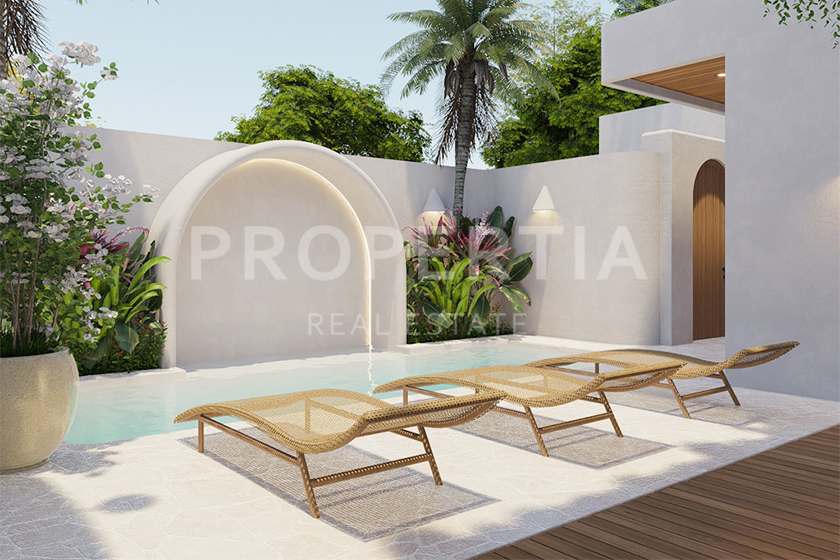 Exquisite Mediterranean Villa In Bingin. Villas in Bali for Sale: Villa in Bingin, Bali for 23,1 Million INR. Leasehold. Main Photo