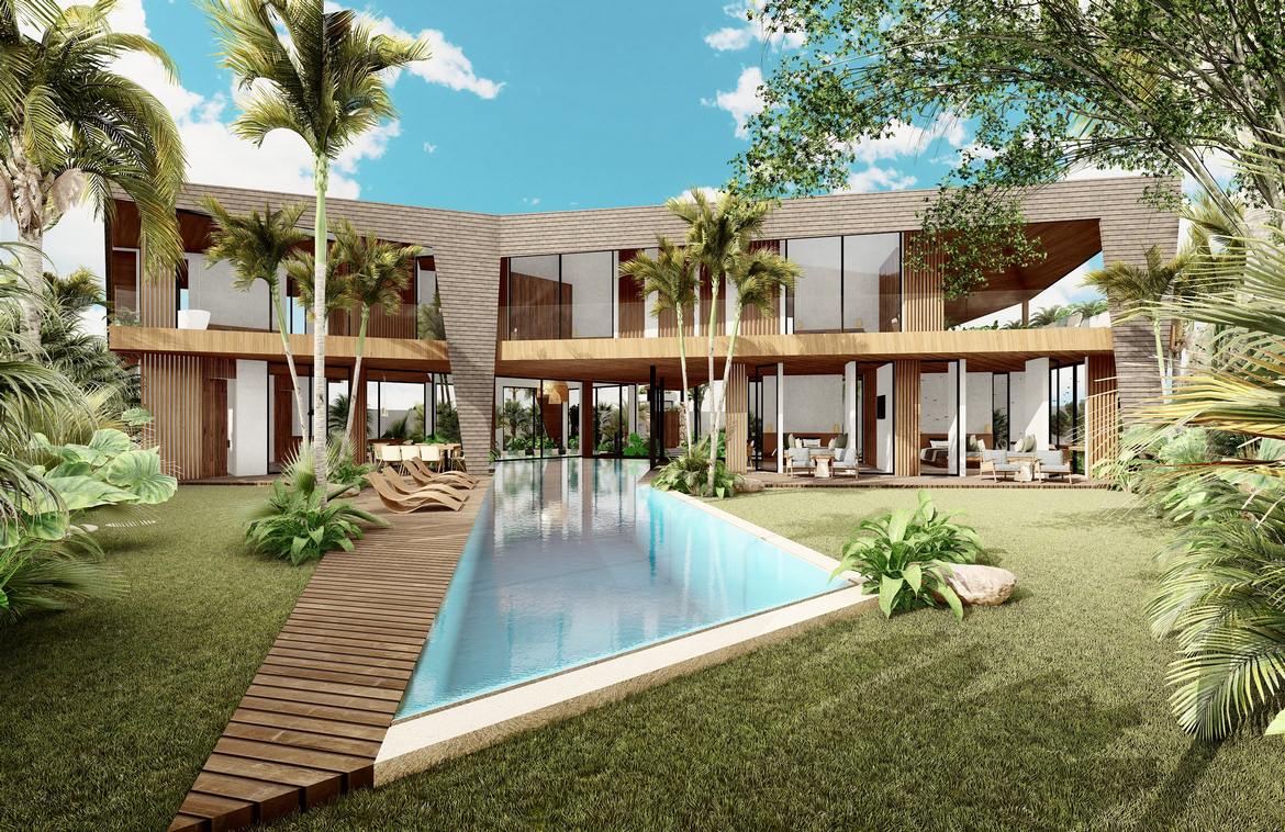 Iconic high quality five bedroom villa in Pererenan. Villas in Bali for Sale: Villa in Canggu, Bali for 1260 Thousands EUR. Leasehold. Main Photo