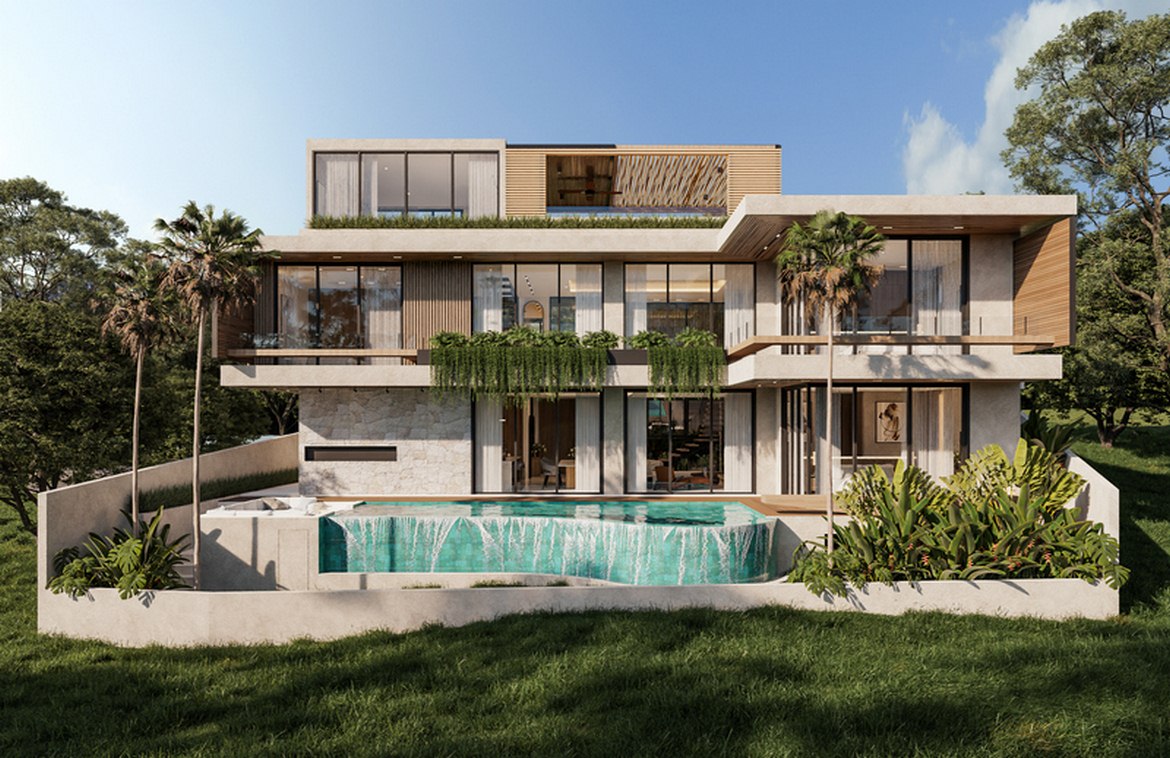 Pererenan's exclusive riverside villa. Villas in Bali for Sale: Villa in Canggu, Bali for 73,6 Million INR. Leasehold. Main Photo