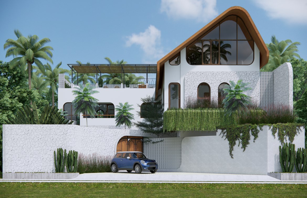 Luxurious oasis in the heart of Batu Bolong. Villas in Bali for Sale: Villa in Canggu, Bali for 9,8 Million HKD. Freehold. Main Photo