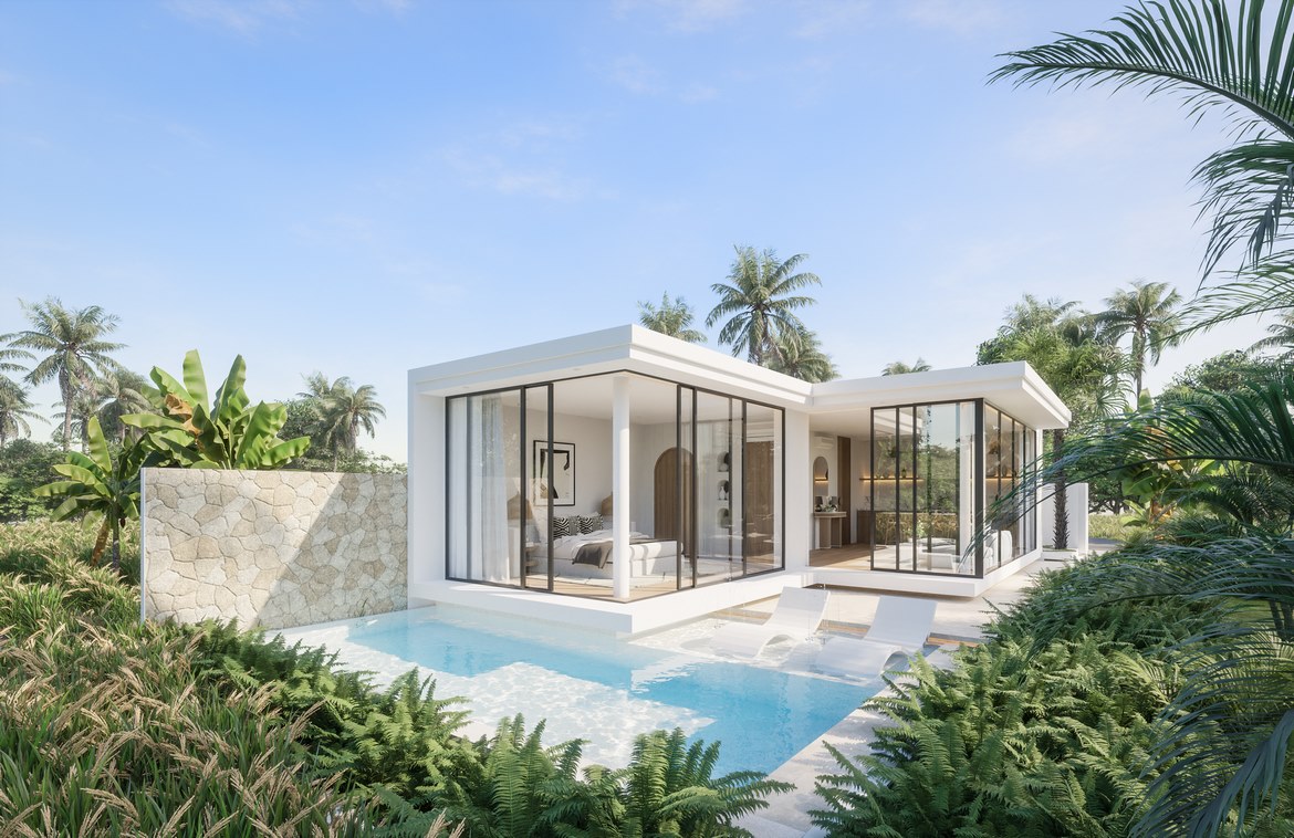 Exquisite 1-bedroom off-plan villa near Seseh beach. Villas in Bali for Sale: Villa in Canggu, Bali for 3,4 Billion IDR. Leasehold. Main Photo