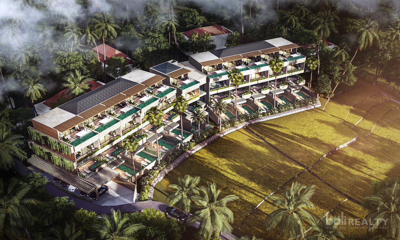 Luxurious One Bedroom Tropical Living Apartment. Villas in Bali for Sale: Villa in Canggu, Bali for 0,7 Million MYR. Leasehold. Main Photo