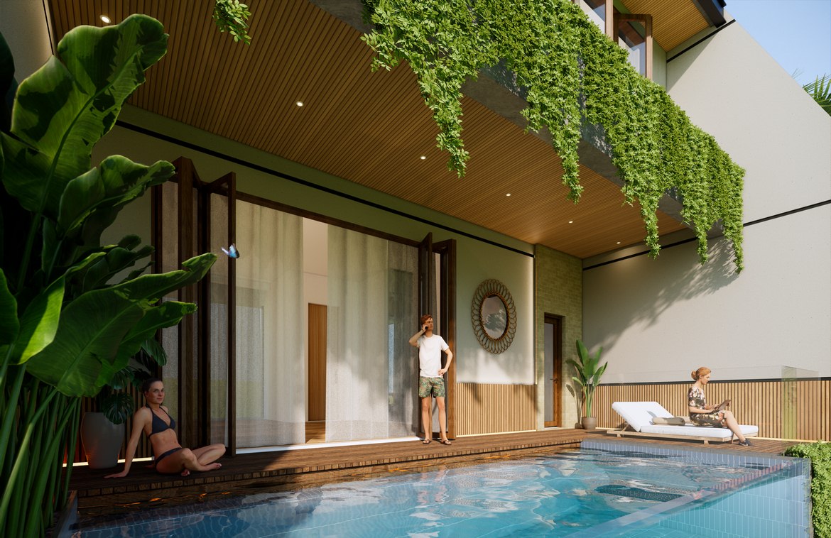 Tranquil living with stunning rice field views in Pererenan. Villas in Bali for Sale: Villa in Canggu, Bali for 263 Thousands USD. Leasehold. Main Photo