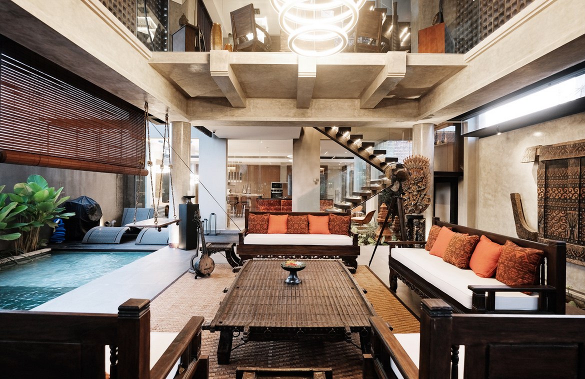 Stunning freehold villa walk to Pererenan beach. Villas in Bali for Sale: Villa in Canggu, Bali for 73,6 Million INR. Freehold. Main Photo