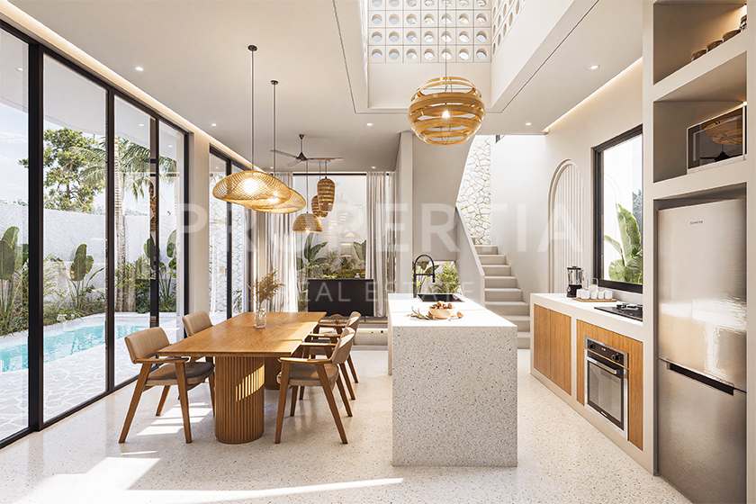 Incredible Mediterranean Villas Walking Distance From Lima Beach. Villas in Bali for Sale: Villa in Canggu, Bali for 288 Thousands USD. Leasehold. Main Photo