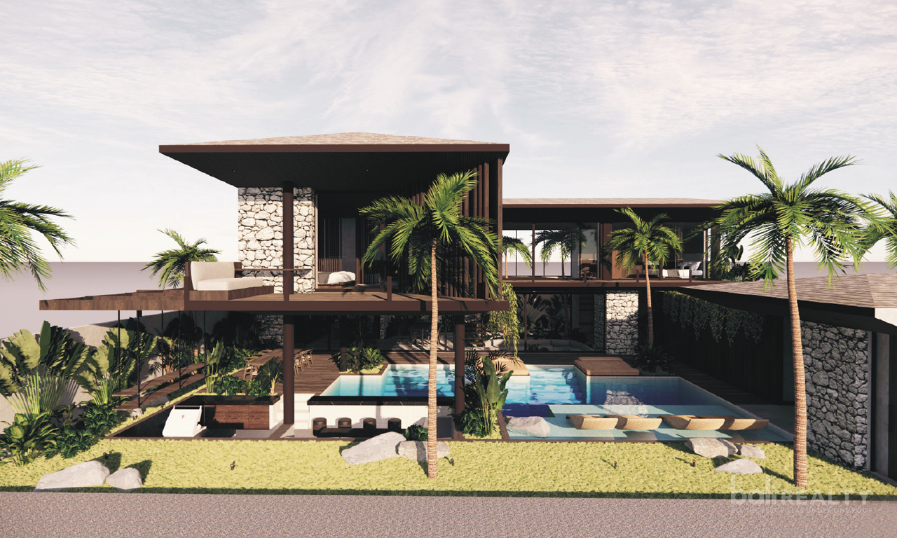 Modern Tropical Four Bedroom Villa with High ROI Potential in Up-and-Coming Semer Area. Villas in Bali for Sale: Villa in Kerobokan, Bali for 22,7 Million THB. Leasehold. Main Photo