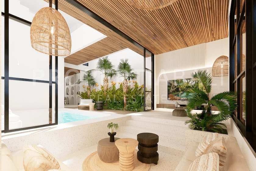 Mediterranean Tropical Villa In Bingin. Villas in Bali for Sale: Villa in Bingin, Bali for 8,8 Million THB. Leasehold. Main Photo