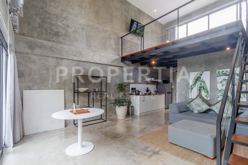 Industrial Inspired Loft Style In Babakan. Villas in Bali for Sale: Villa in Babakan, Bali for 2,5 Billion IDR. Leasehold. Main Photo