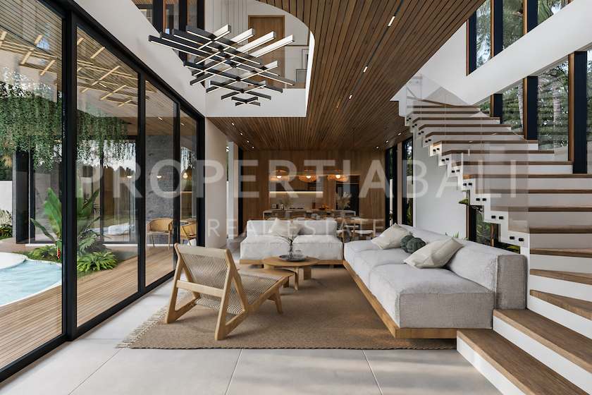 Designer Contemporary Family Villa In Pererenan. Villas in Bali for Sale: Villa in Pererenan (Canggu), Bali for 817 Thousands USD. Leasehold. Main Photo