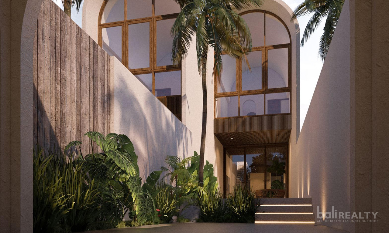 A Choice of Two Brand New Two-Bedroom Villas with Unique Aesthetics in Tabanan. Villas in Bali for Sale: Villa in Tabanan, Bali for 3,8 Billion IDR. Leasehold. Main Photo