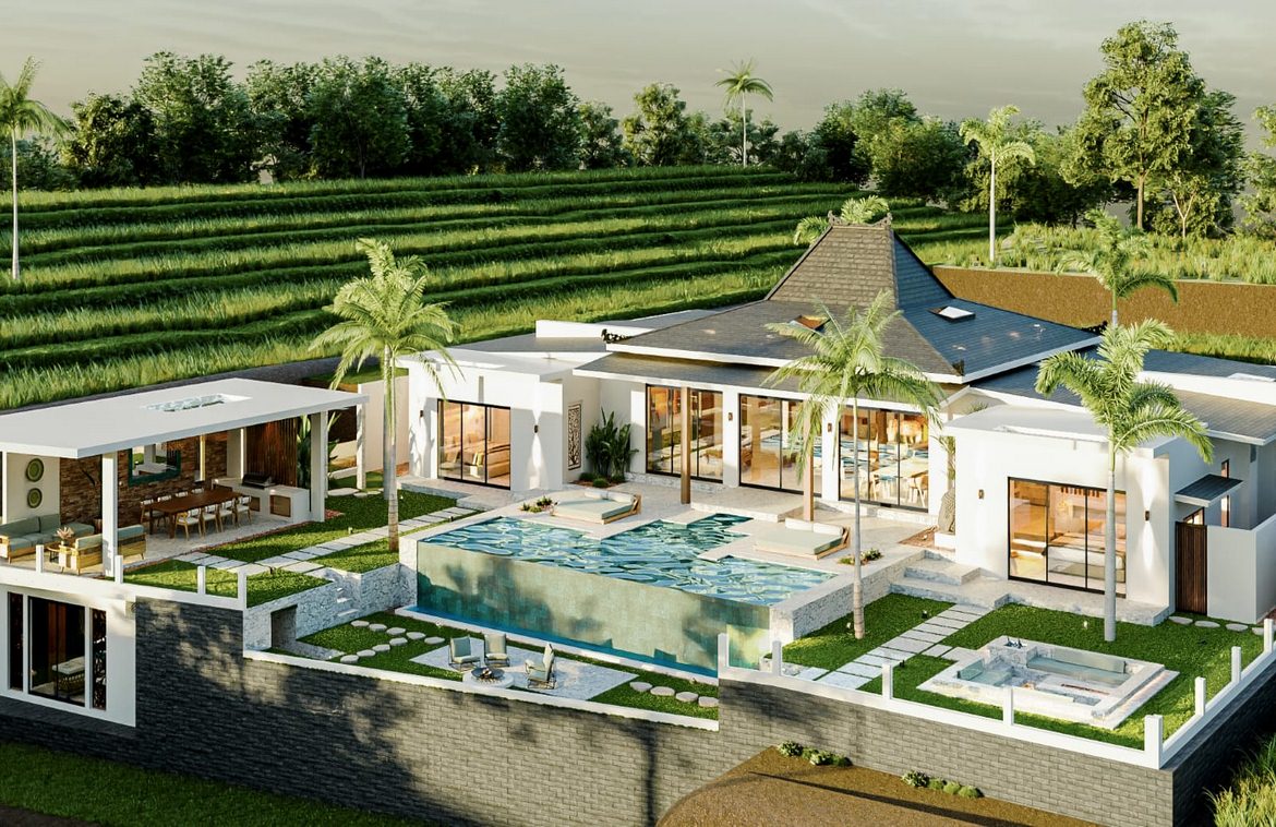 Exquisite Javanese retreat in Tegallalang, Ubud. Villas in Bali for Sale: Villa in Ubud, Bali for 781 Thousands SGD. Leasehold. Main Photo