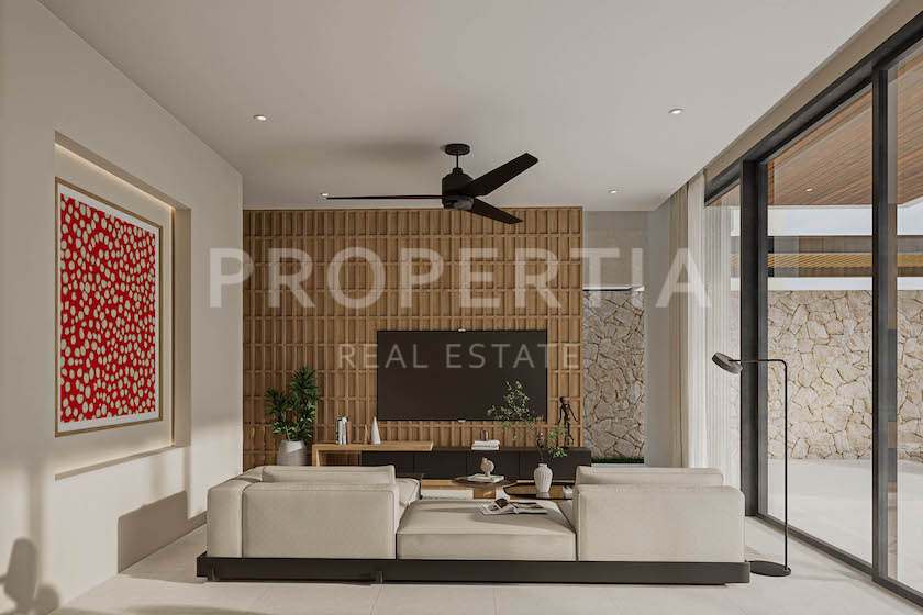 Luxurious 3-Bedroom Villa In Tropical Harmony. Villas in Bali for Sale: Villa in Ungasan, Bali for 2,3 Million HKD. Leasehold. Main Photo