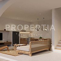 Modern Mediterranean Villa In Padonan. Villas in Bali for Sale: Villa in Canggu, Bali for 43,7 Million JPY. Freehold. Preview of main photo