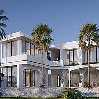 Freehold gated estate four-bedroom villa in Canggu . Villas in Bali for Sale: Villa in Canggu, Bali for 42,7 Million INR. Freehold. Preview of main photo