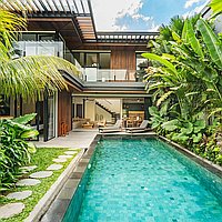 High income rental opportunity in 4-bedroom beachside villa in Pererenan. Villas in Bali for Sale: Villa in Canggu, Bali for 406 Thousands EUR. Leasehold. Preview of main photo