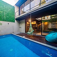 Amazing 1-bedroom Modern Industrial Lofts in Berawa for lease. Villas in Bali for Sale: Villa in Canggu, Bali for 1,3 Million CNY. Leasehold. Preview of main photo