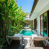 Stylish One-Bedroom Minimalist Villa Near the Beach in Pererenan. Villas in Bali for Sale: Villa in Canggu, Bali for 245 Thousands CAD. Leasehold. Preview of main photo