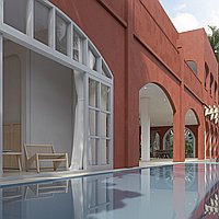 Exquisite Mediterranean Four-Bedroom Freehold Villa, just Moments from Pristine Beaches in Cemagi. Villas in Bali for Sale: Villa in Cemagi, Bali for 12,7 Billion IDR. Freehold. Preview of main photo