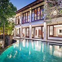 Four bedroom gated estate villa near Jimbaran beach. Villas in Bali for Sale: Villa in Jimbaran, Bali for 1172 Thousands SGD. Freehold. Preview of main photo
