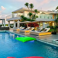 Bali's most luxurious five bedroom villa near Jimbaran. Villas in Bali for Sale: Villa in Jimbaran, Bali for 4207 Thousands USD. Freehold. Preview of main photo