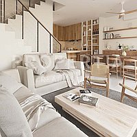 Spanish Tropical Villa Design In Suluban. Villas in Bali for Sale: Villa in Uluwatu, Bali for 403 Thousands NZD. Leasehold. Preview of main photo