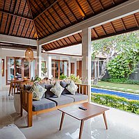 Balinese Contemporary Family Home In Berawa. Villas in Bali for Sale: Villa in Berawa (Canggu), Bali for 1,5 Million MYR. Leasehold. Preview of main photo