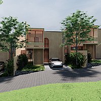 Three-Bedroom Contemporary Villas with Cutting-Edge Design at Serene Nyanyi Beach. Villas in Bali for Sale: Villa in Tabanan, Bali for 289 Thousands USD. Freehold. Preview of main photo