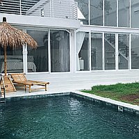 Elegant European Design Two-Bedroom Villa with Rooftop in the Heart of Ubud. Villas in Bali for Sale: Villa in Ubud, Bali for 4,8 Billion IDR. Leasehold. Preview of main photo