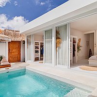 Brand New Ready-to-Live Two-Bedroom Villa in Central Ungasan. Villas in Bali for Sale: Villa in Ungasan, Bali for 1,3 Million HKD. Leasehold. Preview of main photo